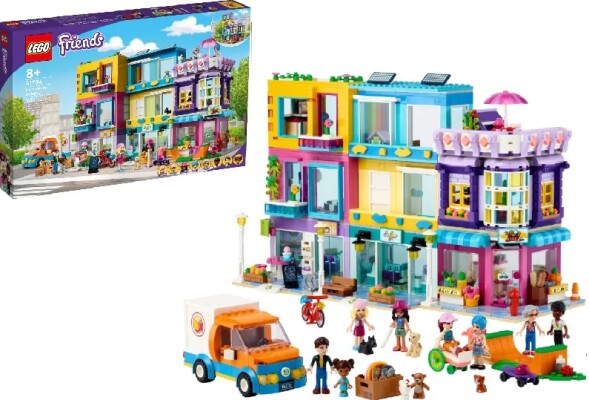 Конструктор LEGO Friends Будинок на центральній вулиці 41704 детальное изображение Friends Lego