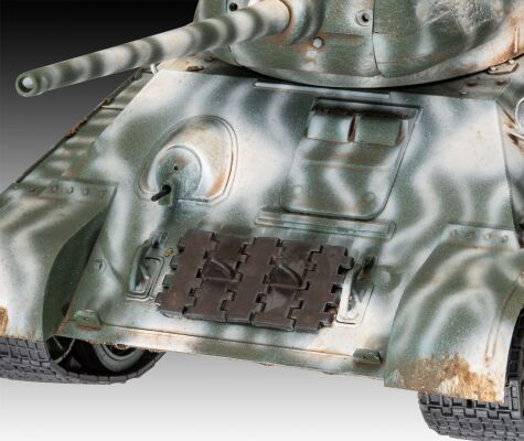 T-34/85 детальное изображение Бронетехника 1/35 Бронетехника