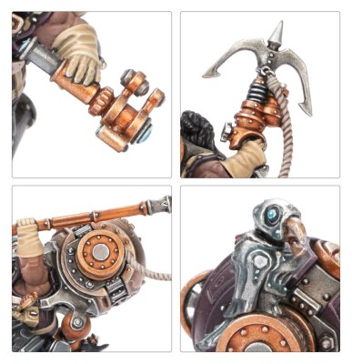 Игровой набор Warhammer AGE OF SIGMAR SPEARHEAD: KHARADRON OVERLORDS - VONGRIM HARPOON CREW детальное изображение Харадронские Владыки Порядок