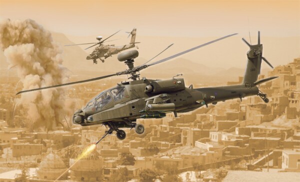 Сборная модель 1/48 Вертолет AH-64D Апач Longbow Italeri 2748 детальное изображение Вертолеты 1/48 Вертолеты