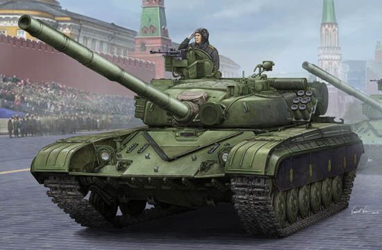 Сборная модель 1/35 Советский боевой танк Т-64Б (1984) Трумпетер 05521 детальное изображение Бронетехника 1/35 Бронетехника