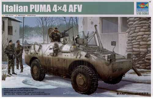 Italian PUMA 4×4 Wheeled AFV детальное изображение Бронетехника 1/35 Бронетехника