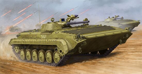 Scale model 1/35 Soviet BMP-1 IFV Trumpeter 05555 детальное изображение Бронетехника 1/35 Бронетехника