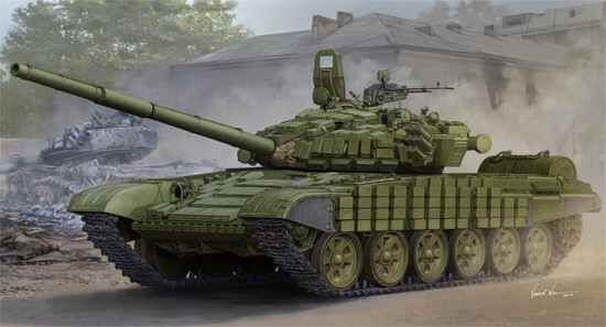 Збірна модель 1/35 танк T-72B/B1 MBT Trumpeter 05599 детальное изображение Бронетехника 1/35 Бронетехника
