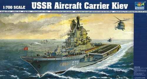 Aircraft Carrier USSR KIEV детальное изображение Флот 1/700 Флот