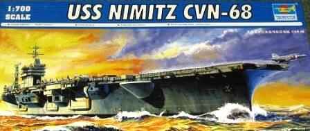 USS NIMITZ CVN-68 детальное изображение Флот 1/700 Флот