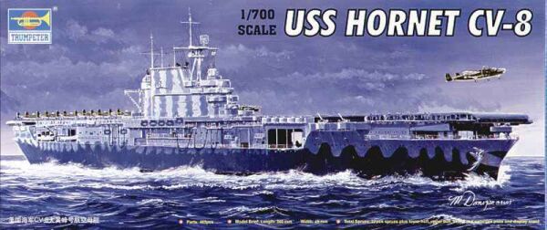 USS HORNET CV-8 детальное изображение Флот 1/700 Флот