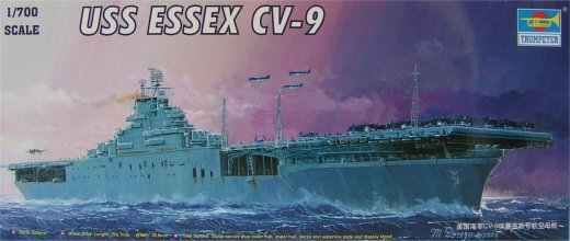 USS ESSEX CV-9 детальное изображение Флот 1/700 Флот