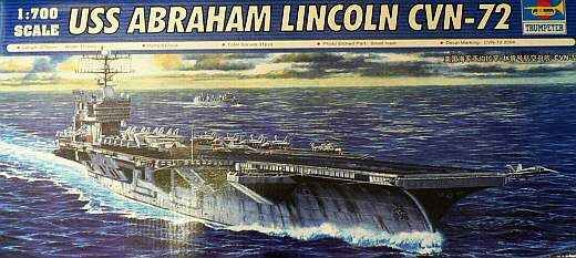 USS ABRAHAM LINCOLN CVN-72 детальное изображение Флот 1/700 Флот