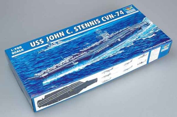 USS JOHN C. STENNIS CVN-74 детальное изображение Флот 1/700 Флот