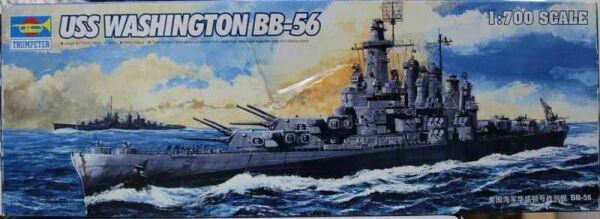 USS WASHINGTON BB-56 детальное изображение Флот 1/700 Флот
