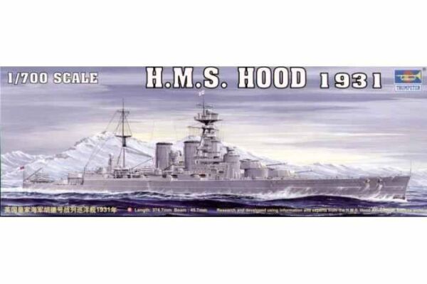 HMS HOOD 1931 детальное изображение Флот 1/700 Флот