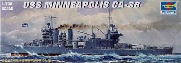 USS Minneapolis CA-36 (1942) детальное изображение Флот 1/700 Флот