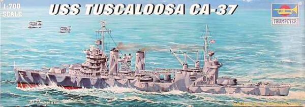 USS Tuscaloosa  CA-37 детальное изображение Флот 1/700 Флот
