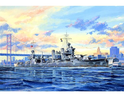 USS Quincy  CA-39 детальное изображение Флот 1/700 Флот