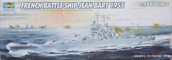 French Battleship Jean Bart 1950 детальное изображение Флот 1/700 Флот