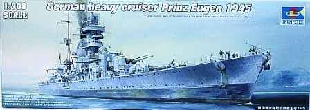 German cruiser Prinz Eugen 1945 детальное изображение Флот 1/700 Флот