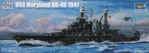 USS Maryland BB-46 1941 детальное изображение Флот 1/700 Флот