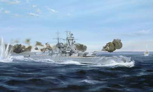 German Pocket Battleship(Panzer Schiff) Admiral Graf Spee 1939 детальное изображение Флот 1/700 Флот