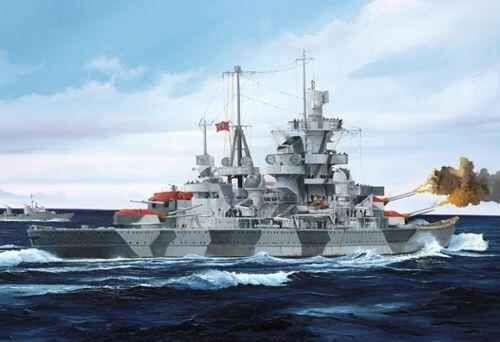 German Cruiser Admiral Hipper 1941 детальное изображение Флот 1/700 Флот
