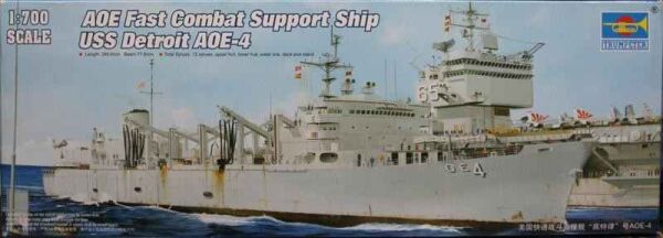 AOE Fast Combat Support Ship USS Detroit(AOE-4) детальное изображение Флот 1/700 Флот