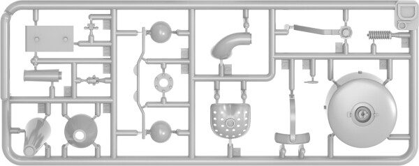 Сборная модель 1/24 Немецкий трактор D8506, модификация 1937 года Miniart 24003 детальное изображение Автомобили 1/24 Автомобили