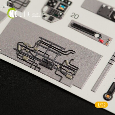 F-35C 3D interior decal for kit Trumpeter 1/32 KELIK K32009 детальное изображение 3D Декали Афтермаркет