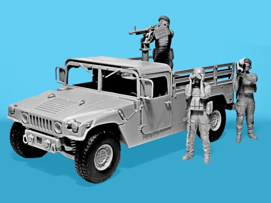 Збірна модель 1/35 Набір &quot;Мисливці за дронами&quot; ICM DS3531 детальное изображение Автомобили 1/35 Автомобили