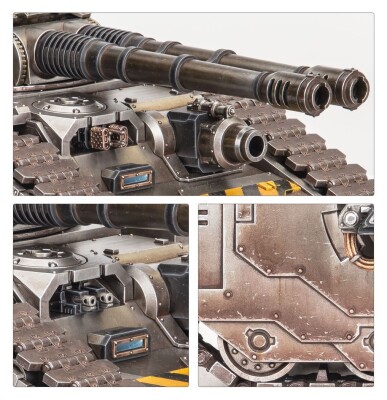 Игровой набор Warhammer 40000 - HORUS HERESY: LEGIONES ASTARTES - FELLBLADE SUPER-HEAVY BATTLE TANK детальное изображение Ересь Хоруса WARHAMMER 40,000