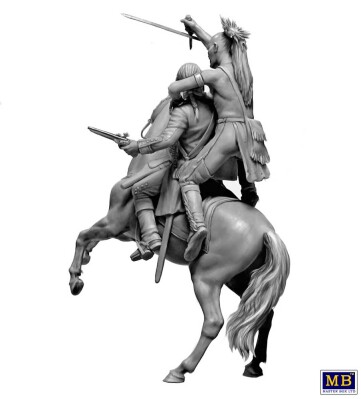 Сборная модель 1/35 Фигуры серия «Индейские войны» — «Атака из засады» МастерБокс 35248 детальное изображение Фигуры 1/35 Фигуры
