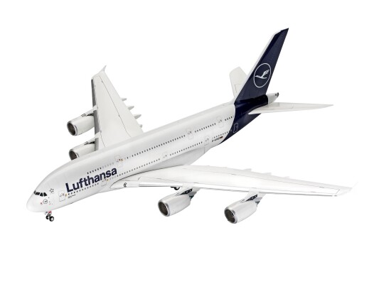 Збірна модель 1/144 Літак Airbus A380-800 Lufthansa &quot;New Livery&quot; Revell 03872 детальное изображение Самолеты 1/144 Самолеты