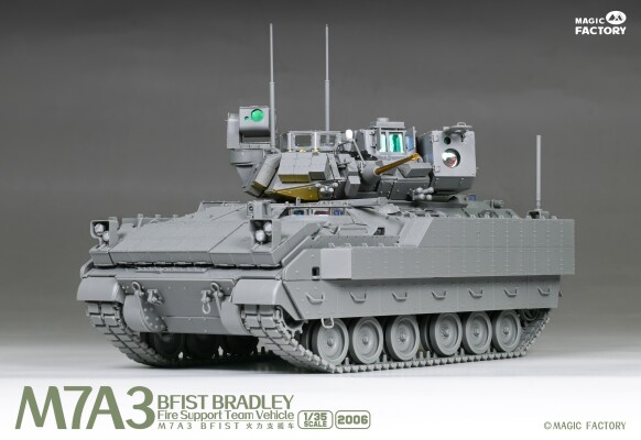 Збірна модель 1/35 Машина вогневої підтримки M7A3 Бредлі BFIST Magic Factory 2006 детальное изображение Бронетехника 1/35 Бронетехника