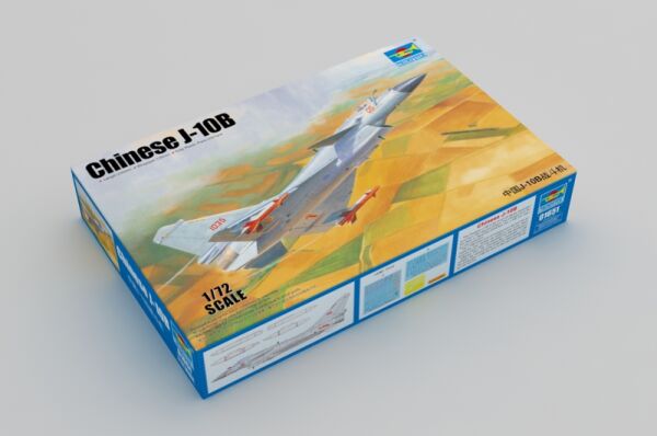 Збірна модель китайського винищувача J-10B детальное изображение Самолеты 1/72 Самолеты
