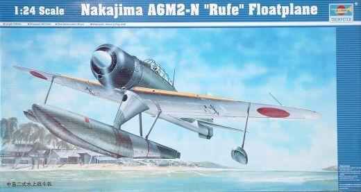 Збірна модель водного винищувача Nakajima II детальное изображение Самолеты 1/24 Самолеты