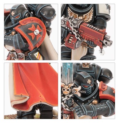 Ігровий набір Warhammer 40000 - COMBAT PATROL - BLACK TEMPLARS детальное изображение Чёрные Храмовники Космические Десантники