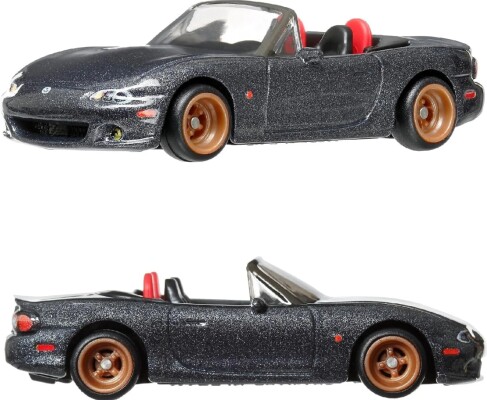 Колекційна модель Hot Wheels Mazda Mazdaspeed Miata &amp; Mazda RX7 Pandem HBL96 детальное изображение Hot Wheels 