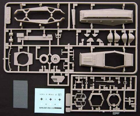 Sd. Kfz 234/1 детальное изображение Бронетехника 1/72 Бронетехника