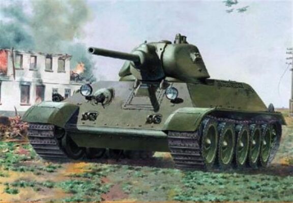 Soviet tank T-34/76 (1940 with L-11 gun) детальное изображение Бронетехника 1/72 Бронетехника