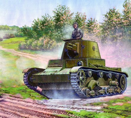 &quot;Vickers&quot; 6 ton light tank model &quot;E&quot; (version A) детальное изображение Бронетехника 1/72 Бронетехника