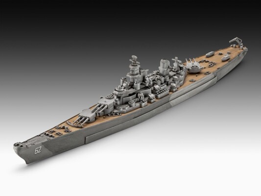 Стартовий набір 1/1200 Лінкор USS New Jersey Revell 65183 детальное изображение Флот 1/1200 Флот