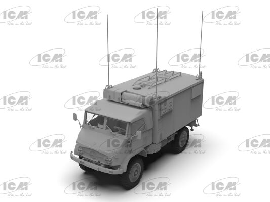 Сборная модель Unimog S 404 детальное изображение Автомобили 1/35 Автомобили