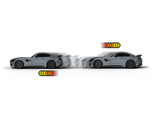 Scale model 1/43 Build 'n Race Mercedes AMG GT R (Black) Revell 23152 детальное изображение Автомобили Конструкторы
