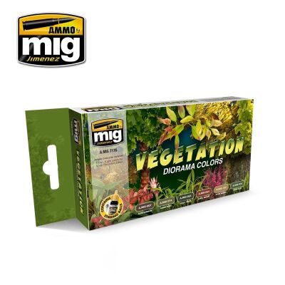 VEGETATION DIORAMA COLORS  SET детальное изображение Наборы красок Краски