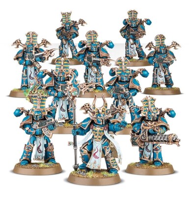 Ігровий набір Warhammer 40000: THOUSAND SONS - WARPFLAME THRALLBAND детальное изображение Тысяча сынов Армии Хаоса