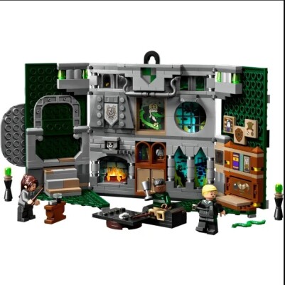 Конструктор LEGO Harry Potter Флаг общежития Слизерин 76410 детальное изображение Harry Potter Lego