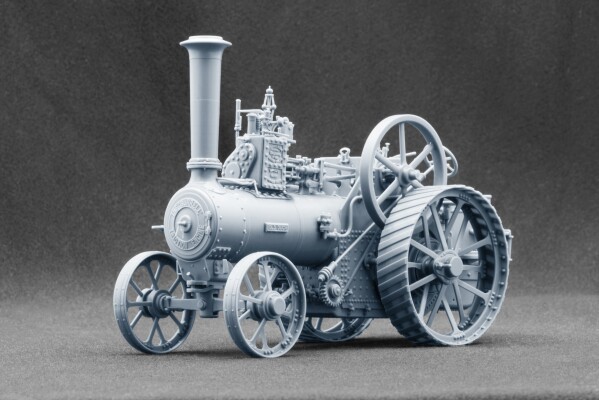 3D-печатная масштабная модель 1/35 1901 Burrell Compound Traction Engine ScaleX SX-35001 детальное изображение Тракторы Гражданская техника