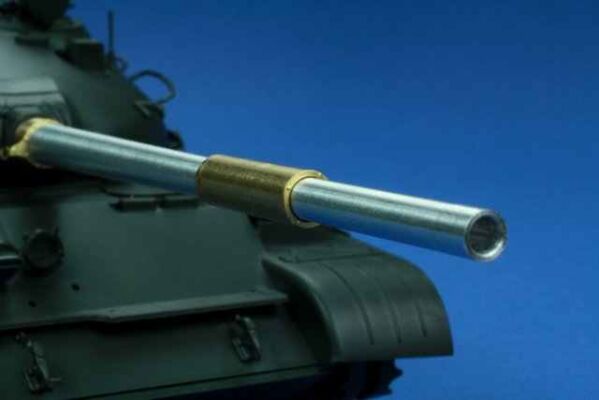 Металлический ствол для танка Т-62 115мм L/50, в масштабе 1/35 детальное изображение Металлические стволы Афтермаркет