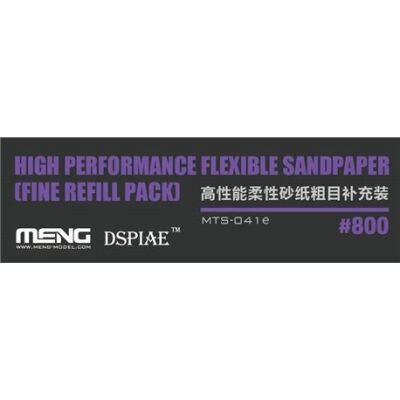 High Performance Flexible Sandpaper (800)  Meng  MTS-041e  детальное изображение Наждачная бумага Инструменты