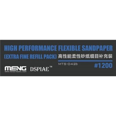 High Performance Flexible Sandpaper (1200)  Meng MTS-042b детальное изображение Наждачная бумага Инструменты