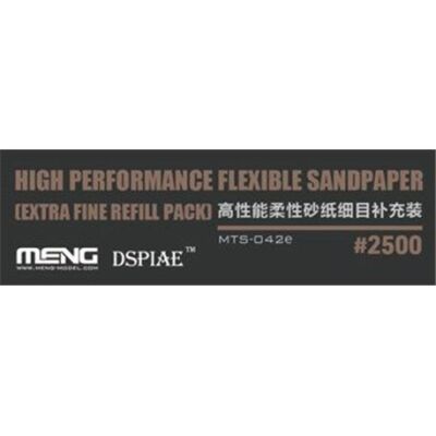 High Performance Flexible Sandpaper (2500)  Meng MTS-042e  детальное изображение Наждачная бумага Инструменты